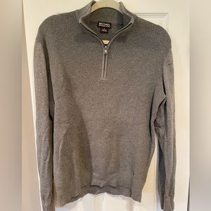 Michael Kors men’s three-quarter zipper sweater